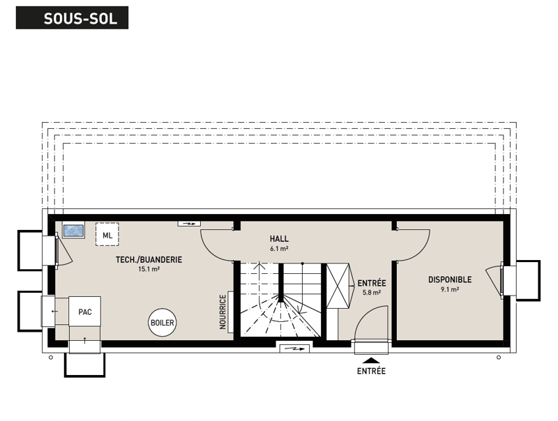 Magnifique villa individuelle à bâtir à Champlan – Grimisuat (5)