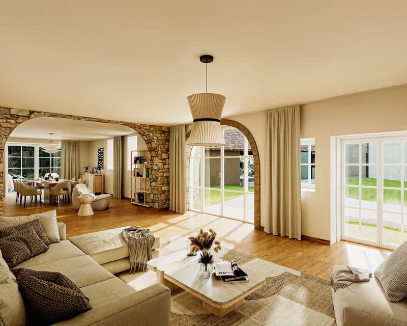 Projection home-staging virtuel