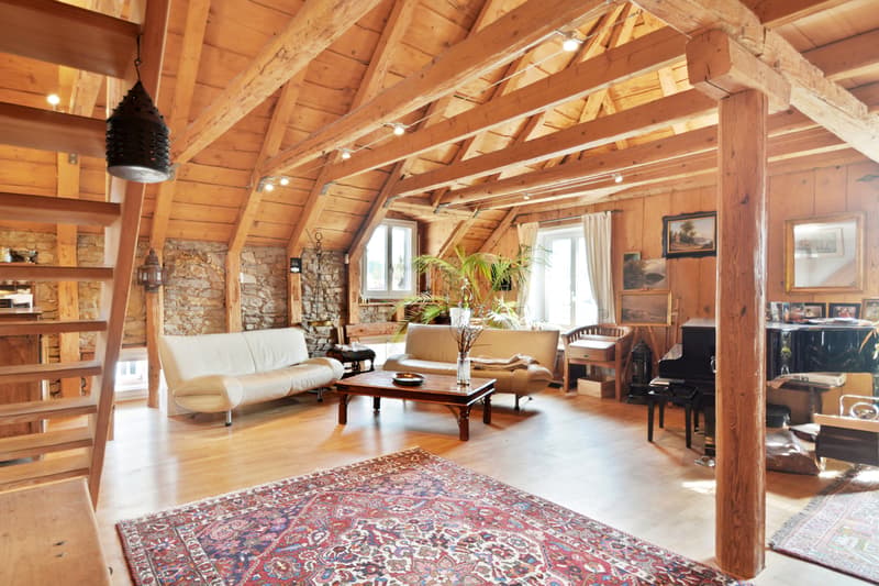 L'art de vivre en altitude, dans un duplex aux allures de loft (2)