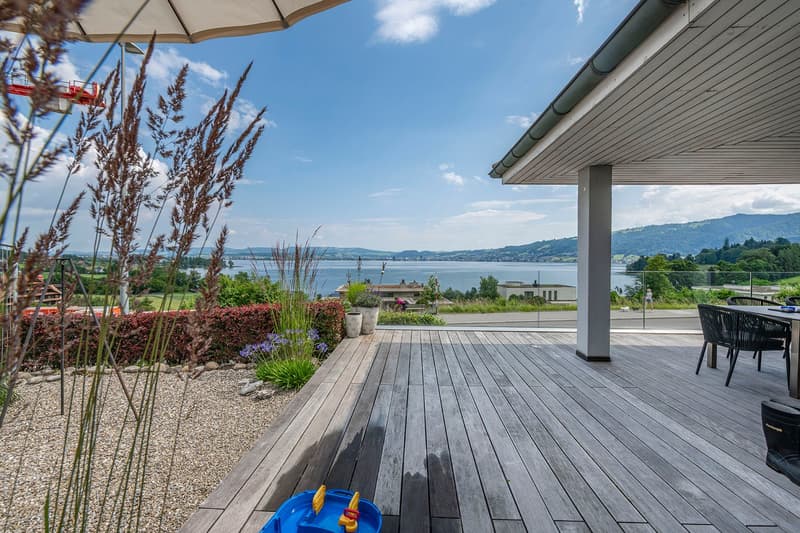 Charmantes Einfamilienhaus mit Seeblick in Buonas, Zug – 6.5 Zimmer (1)