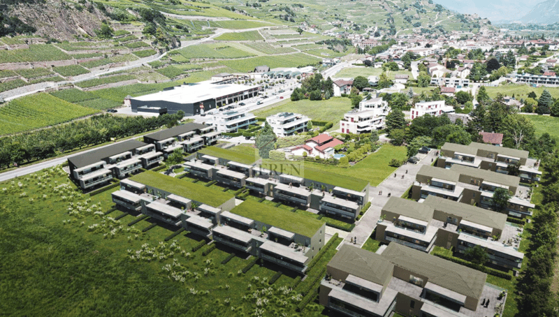 Résidences Alegria à Uvrier (Sion) - Attique 4,5 pièces neuf à vendre
