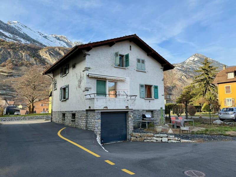 Villa / maison individuelle à vendre à Ardon (Valais central)