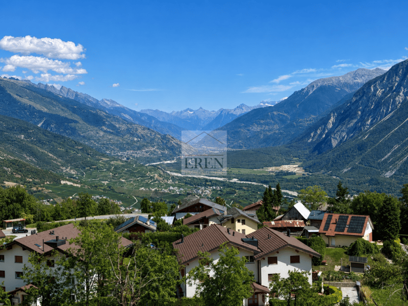 Terrain / parcelle à bâtir / construire à Mollens (Crans-Montana)