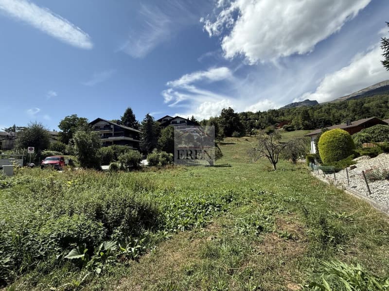 Terrain / parcelle à bâtir / construire à Mollens (Crans-Montana)