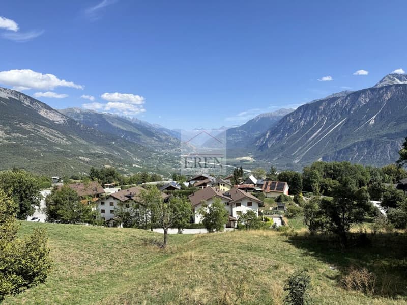 Terrain / parcelle à bâtir / construire à Mollens (Crans-Montana)