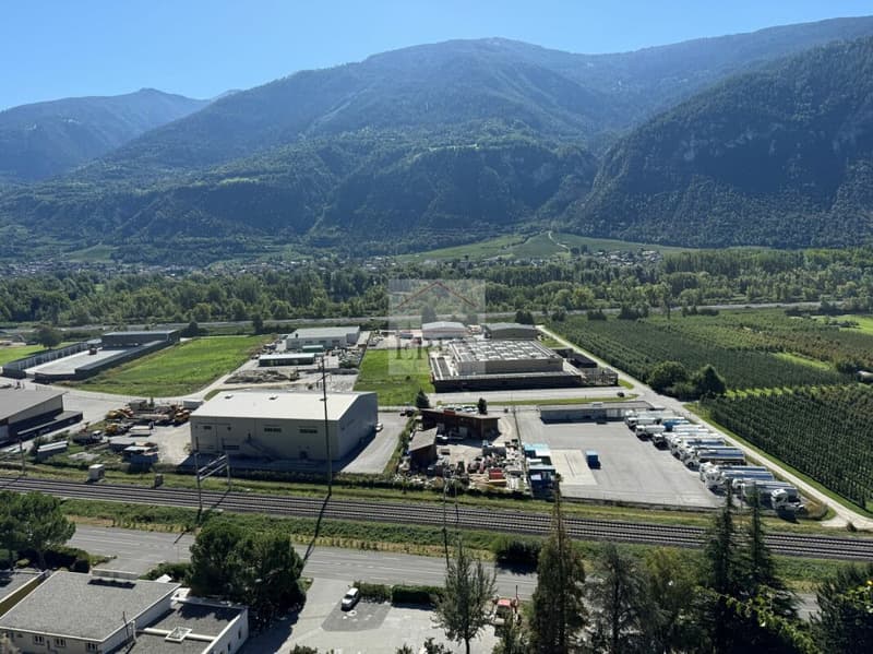 Zone industrielle à Saint-Léonard