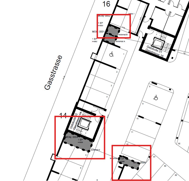 Place de garage pour voitures à proximité de la gare (2)