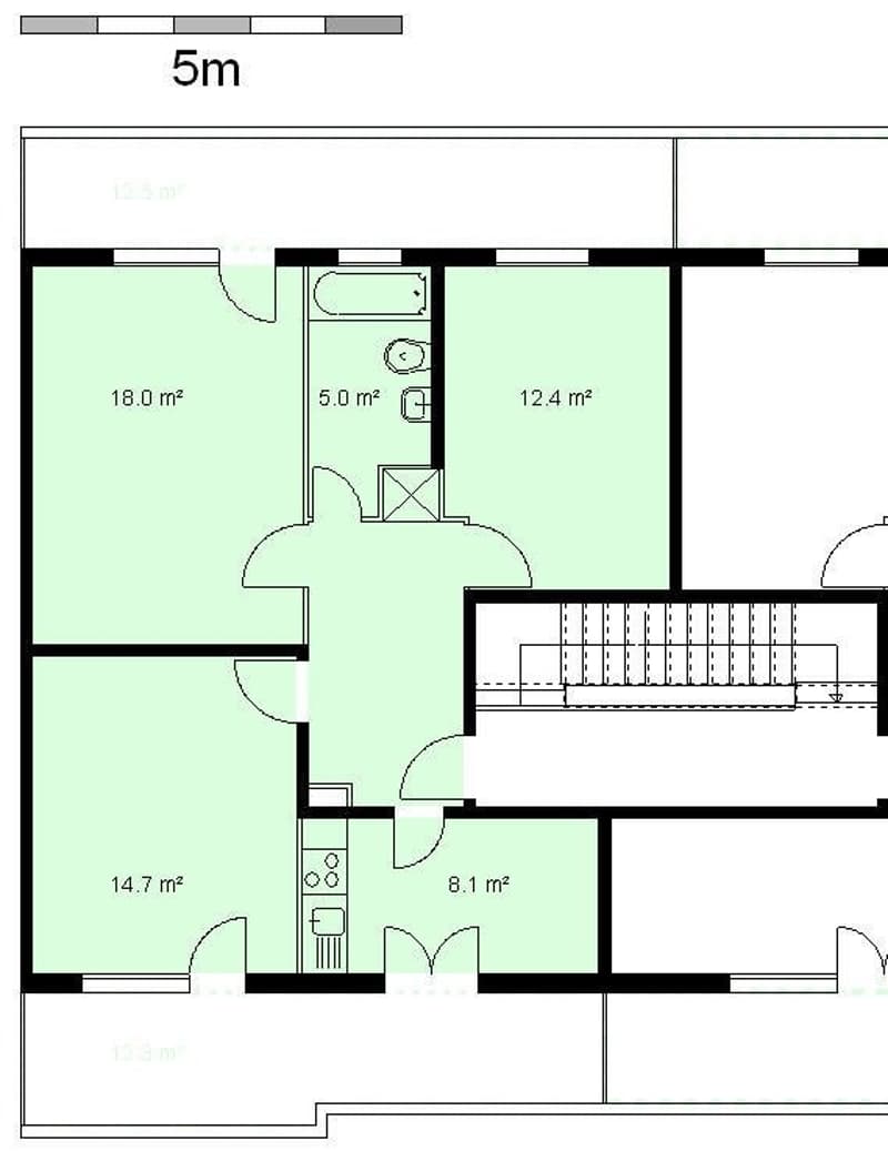 Bright attic apartment (6)