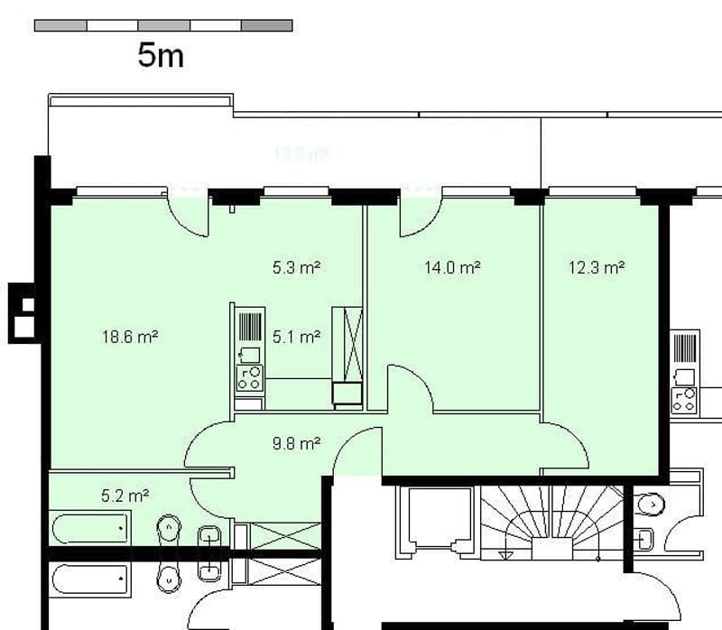 Tolle Wohnung mit grosszügigem Balkon und Blick auf den Wartenberg (8)