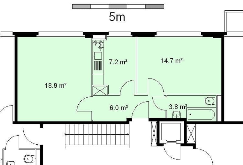 Moderne Wohnung im Iselin-Quartier (5)