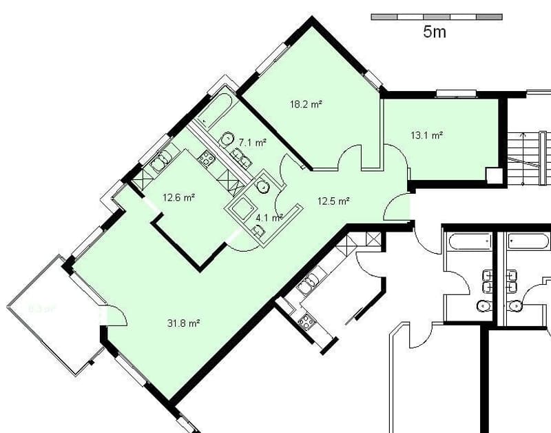 Grosszügige und helle 4.5Zimmer-Wohnung (9)