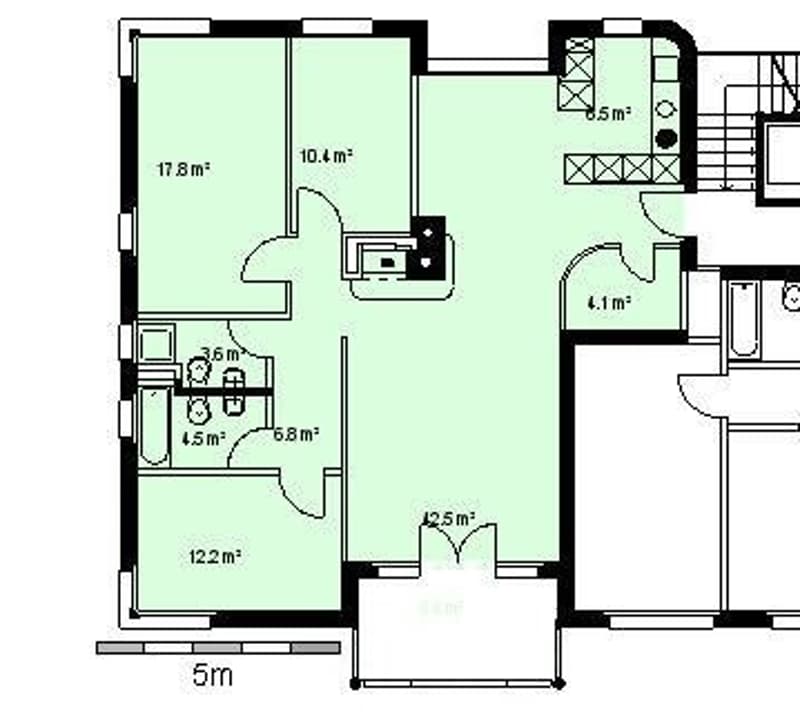 Appartement avec Cheminée dans un emplacement calme (12)