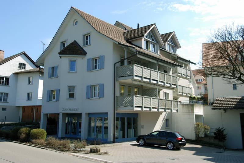Charmante 3.5-Zimmer-Dachwohnung mit Cheminée in Bonstetten (1)