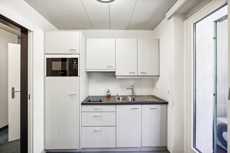 Dans immeuble résidentiel belle surface meublée (10)