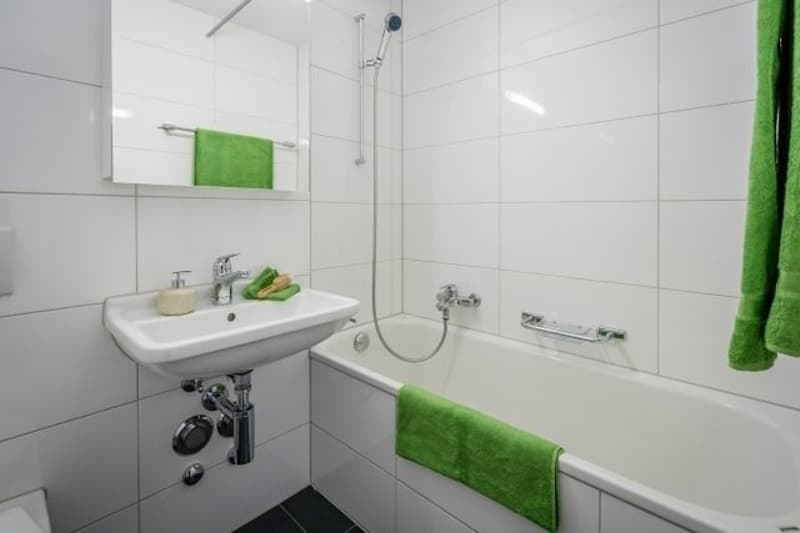 Badezimmer mit Badewanne