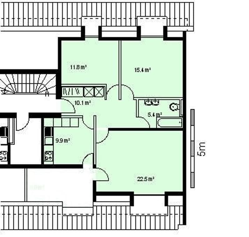 Appartamento in mansarda con vista! (10)
