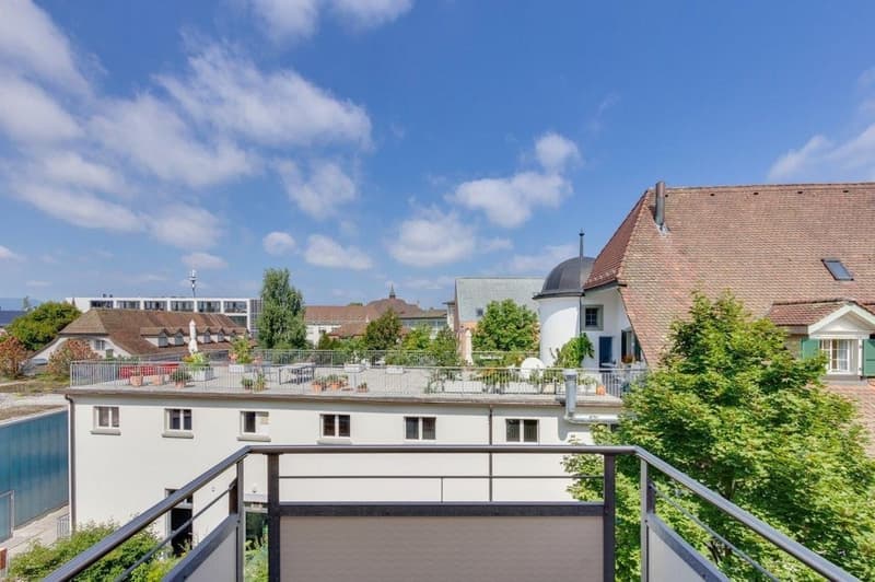 Sonne tanken auf dem grossem Balkon! (8)