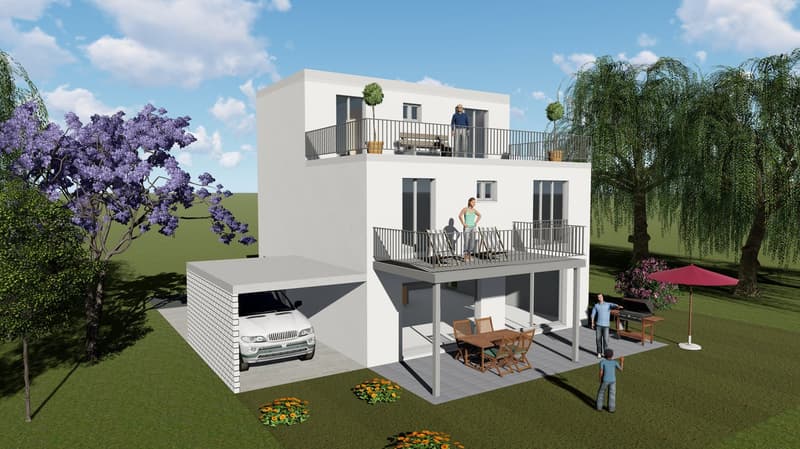 Lichtdurchflutetes grosszügiges  EFH in ruhiger Lage – Neubau 2026 in Gunzgen (2)