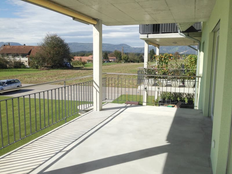 Helle 3.5-Zimmer-Wohnung mit Balkon und schöner Aussicht in Fulenbach (3)