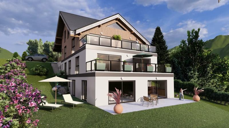 Magnifique appartement de 4,5 pièces dans une petite PPE à Granges-Veveyse | homegate.ch
