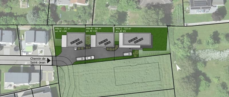 Villa individuelle 5.5 pièces à Corminboeuf - Lot A (2)