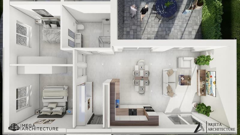 Immeuble de 3 appartements en PPE (12)