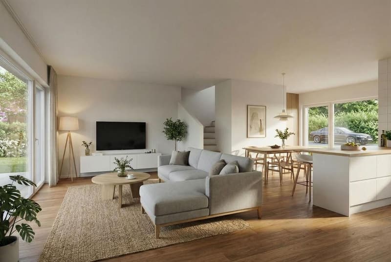4 Villas jumelées à Conthey (4)