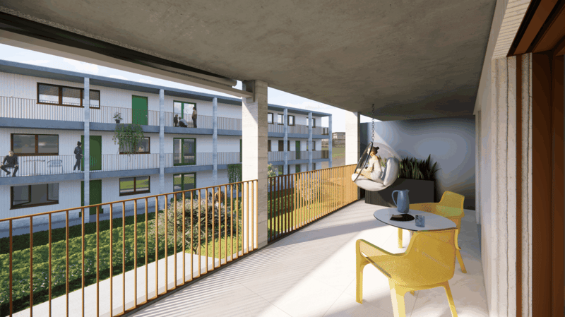 NEUBAU 3.5- und 4.5-Zimmerwohnung mit grossenen Balkonen oder Gartensitzplätzen (6)