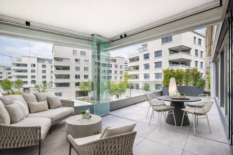 Penthouse first-time occupancy in Wil SG. Light, space and two terraces with city views (10)
