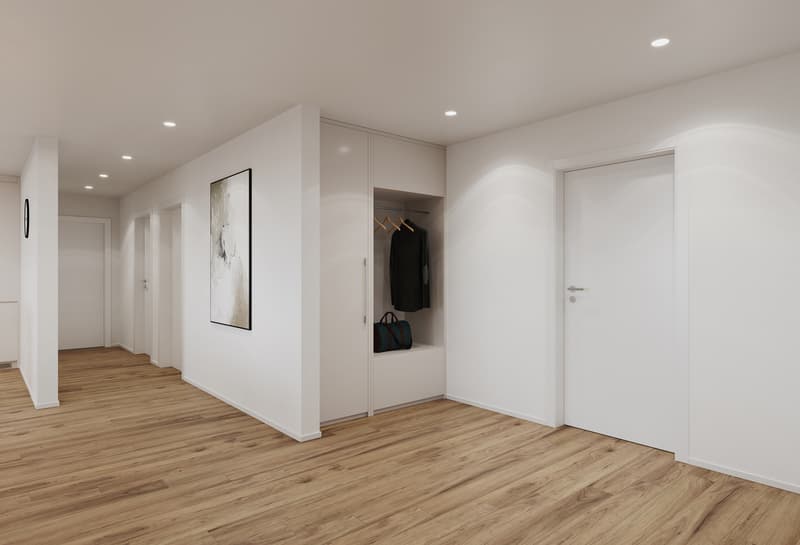 Eingang - Garderobe