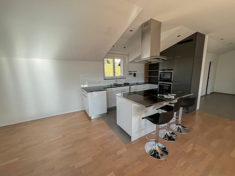Vue sur l'Alpstein incluse - appartement mansardé moderne dans un excellent emplacement (5)