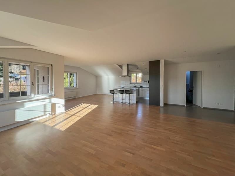 Vue sur l'Alpstein incluse - appartement mansardé moderne dans un excellent emplacement (4)