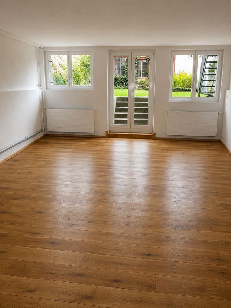 Gewerbefläche mit Garten & Dachterrasse direkt unter der Laube (1)
