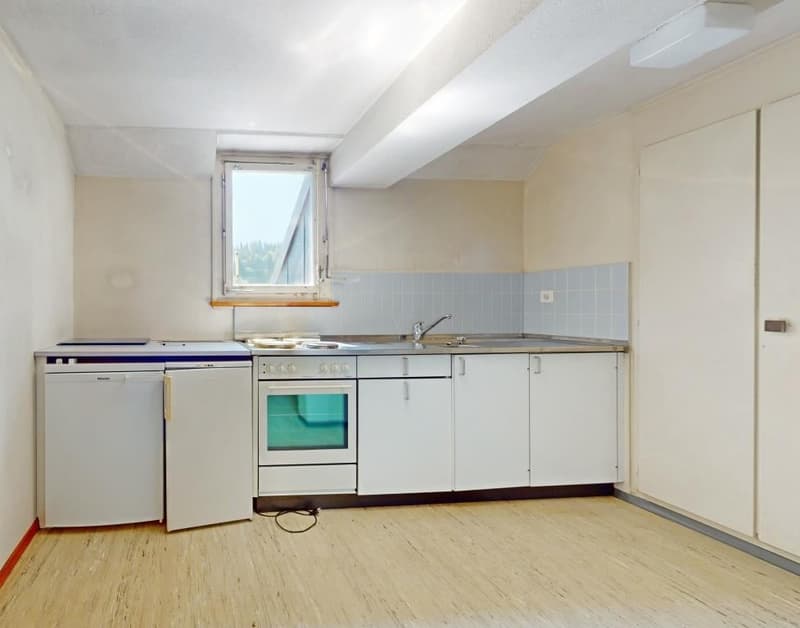 Küche der Wohnung im 2. Obergeschoss
