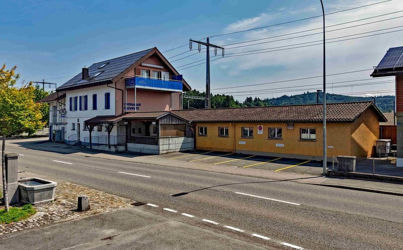 Restaurant Bahnhöfli - eine Liegenschaft, verschiedenste Ertragsquellen (1)