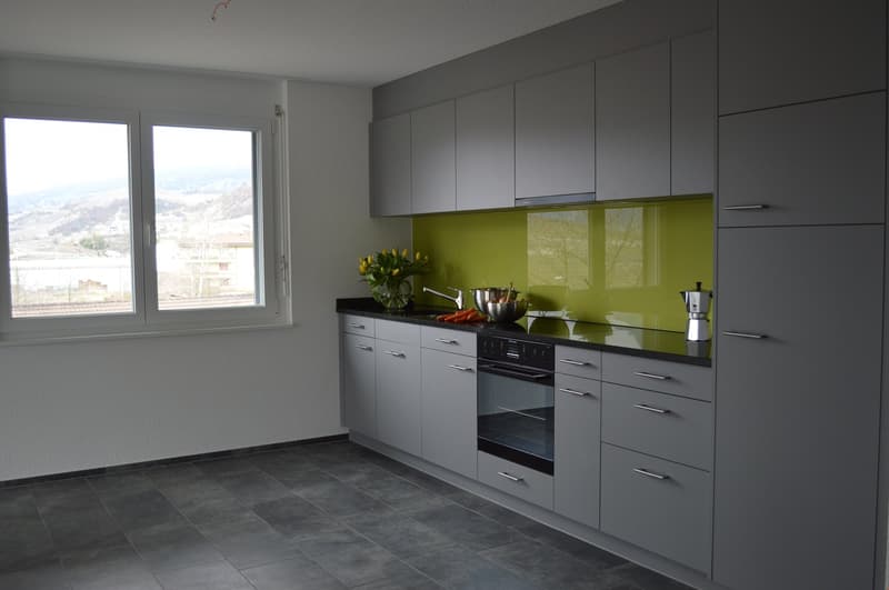Moderne 3.5-Zimmer-Wohnung mit Bergblick in Salgesch (4)