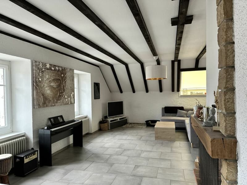 Appartement de 5 pièces avec cheminée au 3e étage (2)
