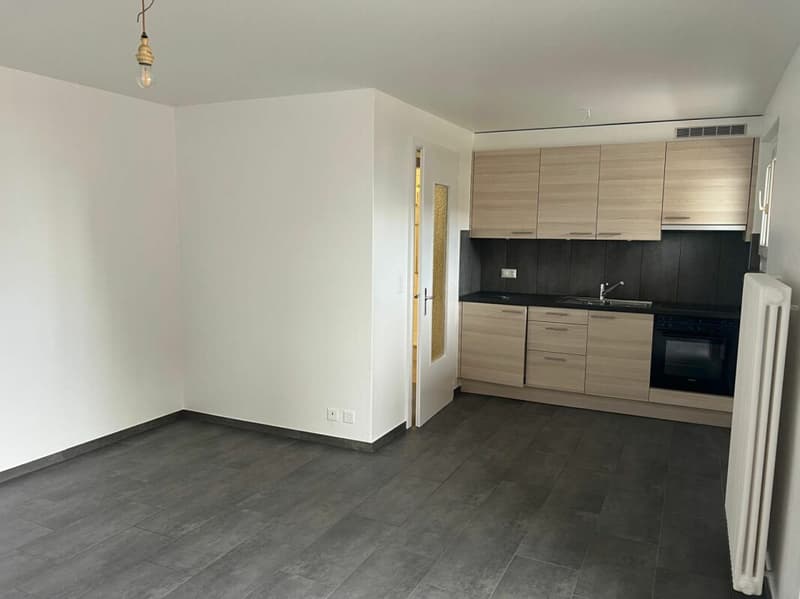 Studio avec balcon au rez inférieur (1)