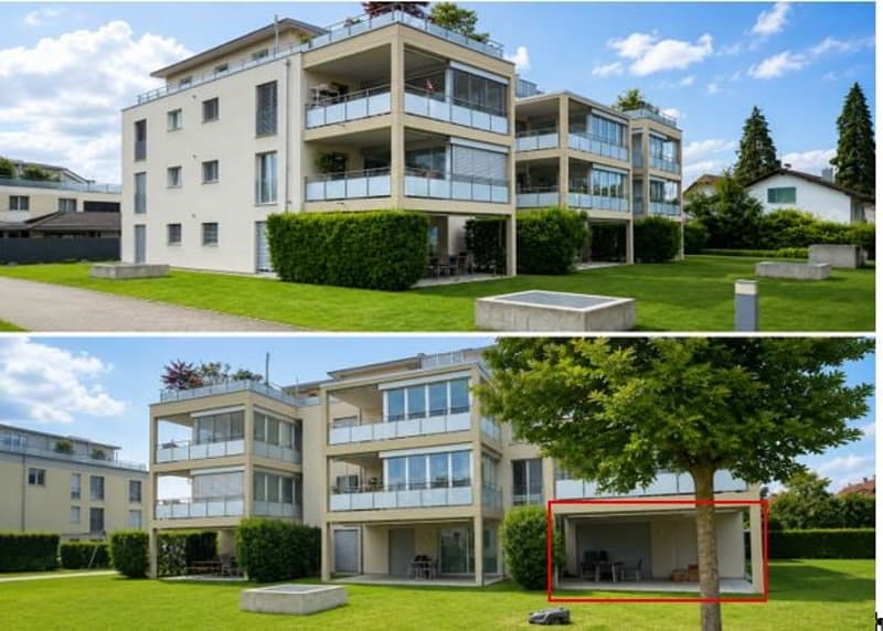 Moderne 3.5-Zimmer-Gartenwohnung mit grossem Sitzplatz (11)