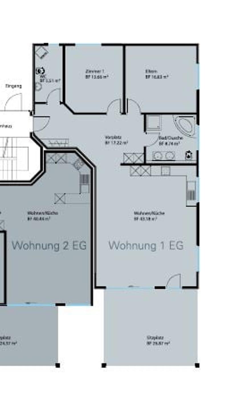 Moderne 3.5-Zimmer-Gartenwohnung mit grossem Sitzplatz (2)