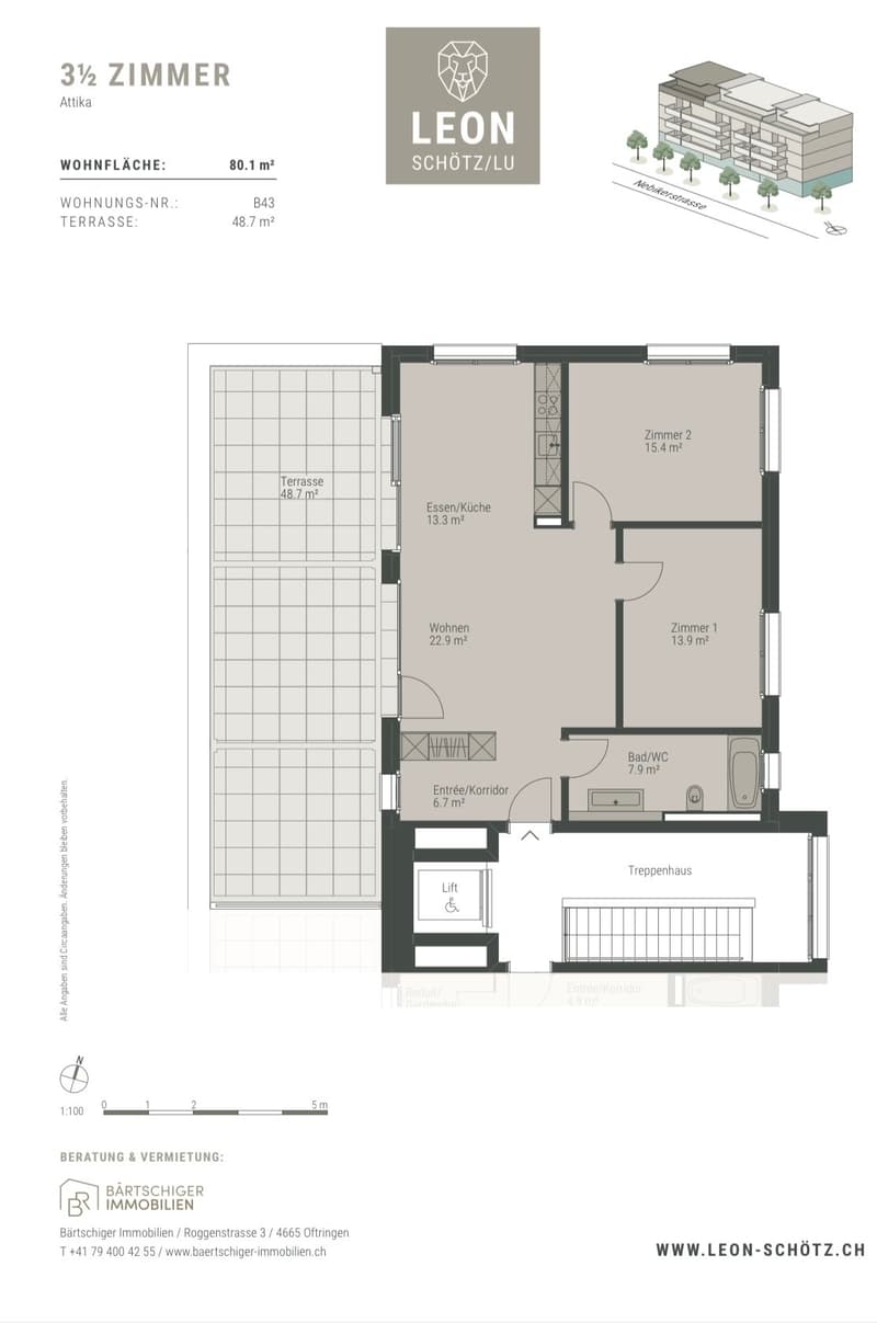 3.5-Zimmer-Attikawohnung im LEON Schötz (4)