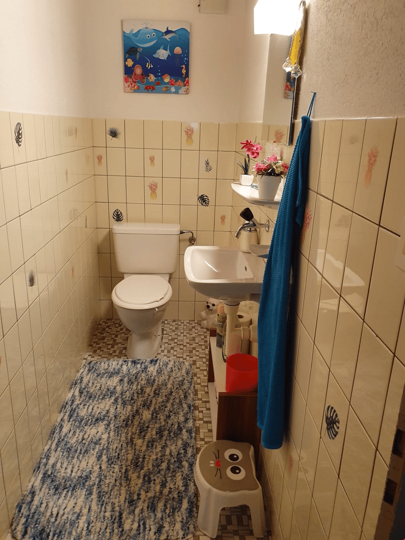 Separates Gäste WC