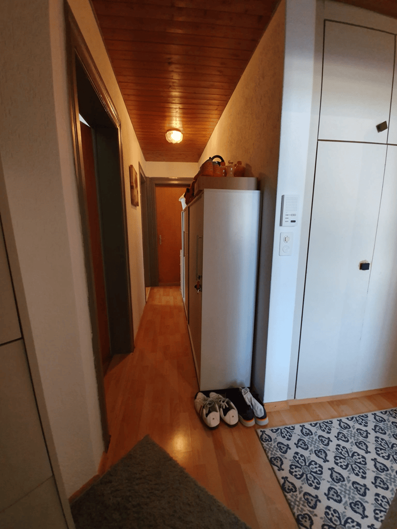 Blick durch die Wohnung