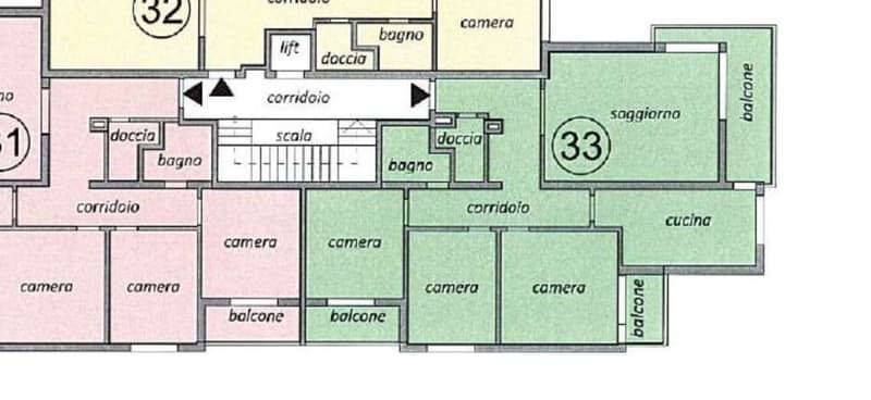 Ab sofort - Frisch gestrichen, tolle , grosszügie 4.5 Zi Wohnung mit 3 grossen Balkonen (27)