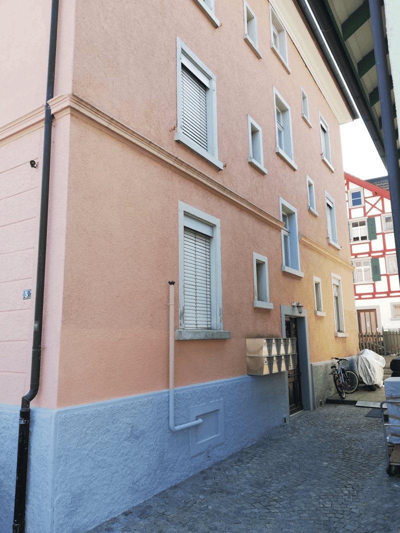 Haus mit schönem Eingangsbereich