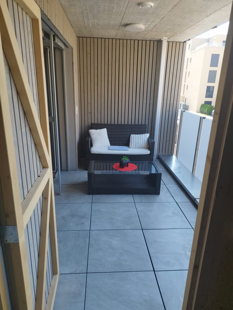 Ab 15.8./1.9. - Moderne, tolle 1.5 Zi Wohnung mit 30 BGF und grossem Balkon 12 m2 (9)