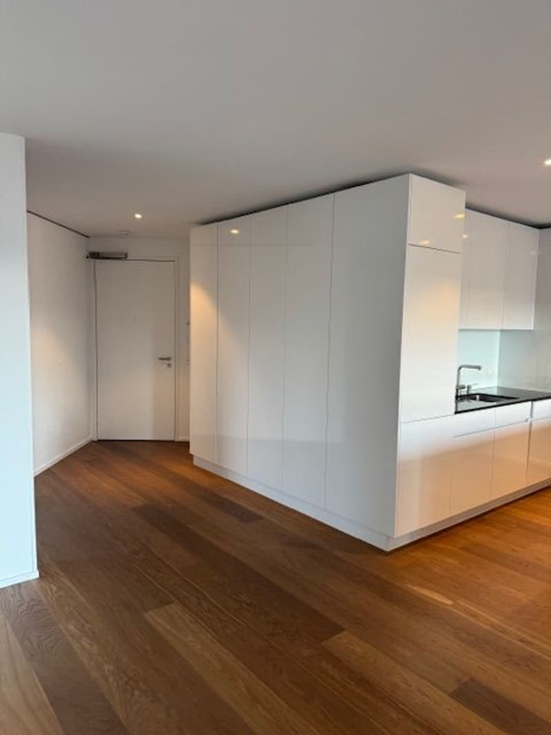 Ab 1.10. - Stylische 3.5 Zi Whg mit 95 m2 mit grosser Loggia 35 m2, im 8. Stock (6)