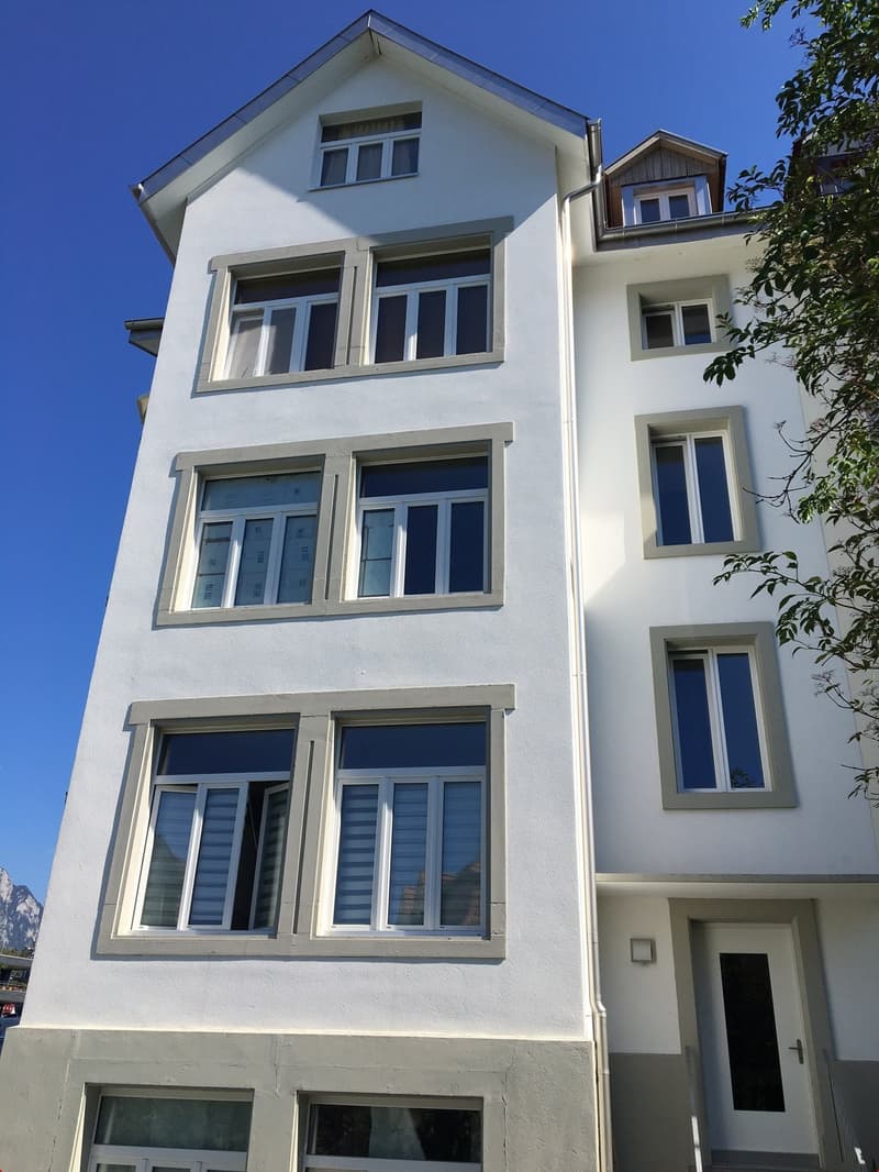 Tolle, erhabene Hausfassade