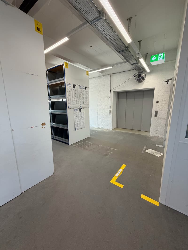 400 m2 Lagerfläche 1. OG - Güterstrasse 17, 3008 Bern (6)