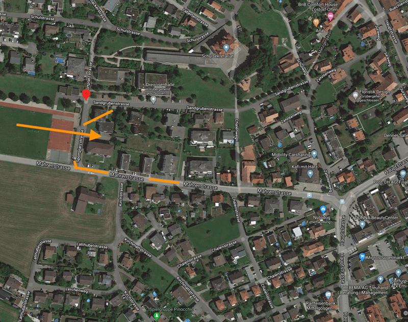 Tiefgaragen - Parkplatz in Lostorf zu vermieten (5)